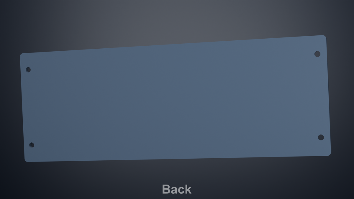 Customisable Blank Panel